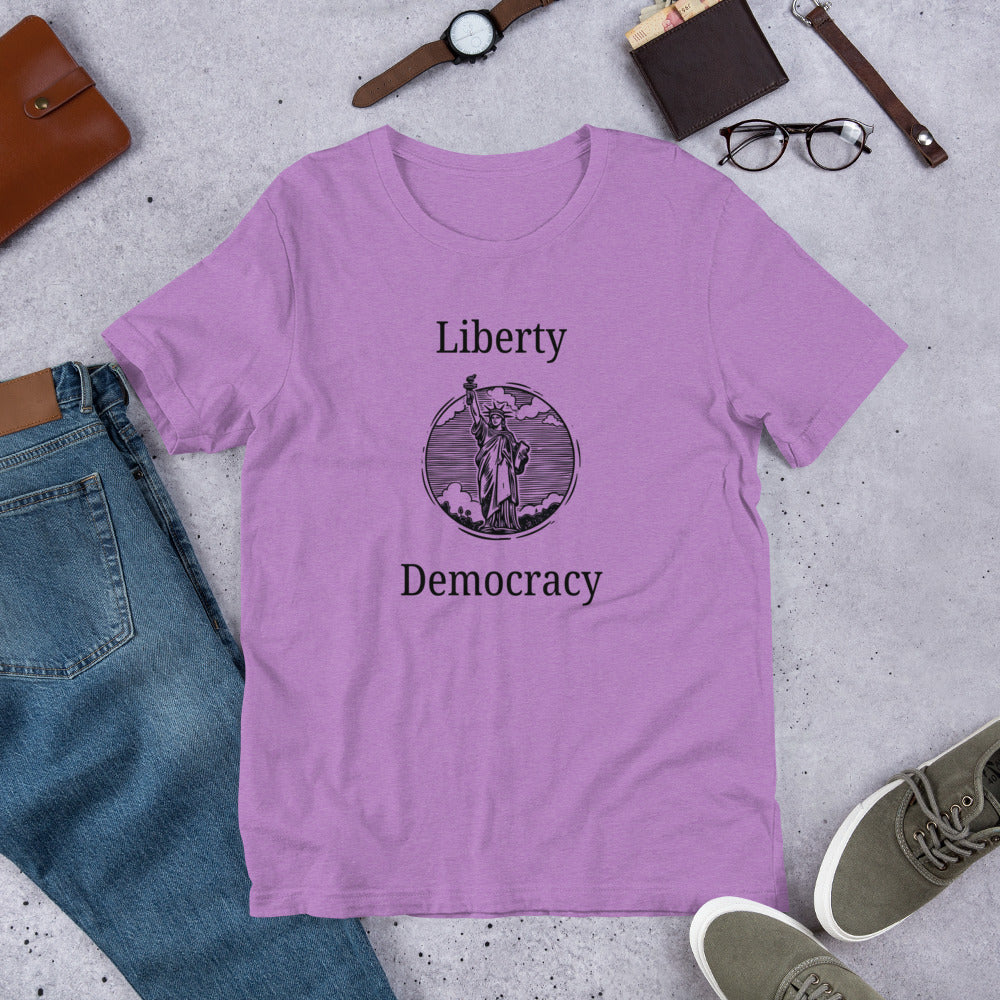 Product mockup Heather Team Purple